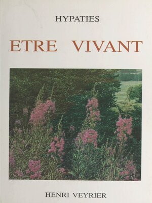 cover image of Être vivant